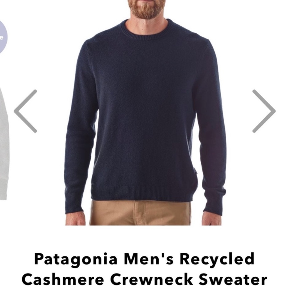 Patagonia Men's Recycled Cashmere Crewneck Sweater